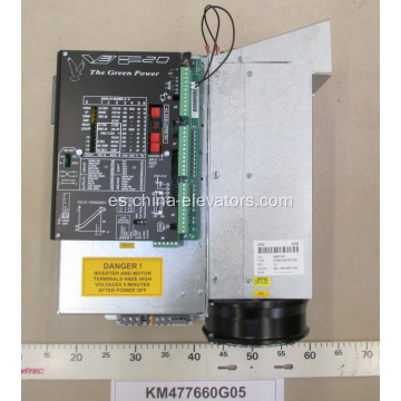 Módulo impulsor KM477660G05 V3F20 40A para ascensores KONE